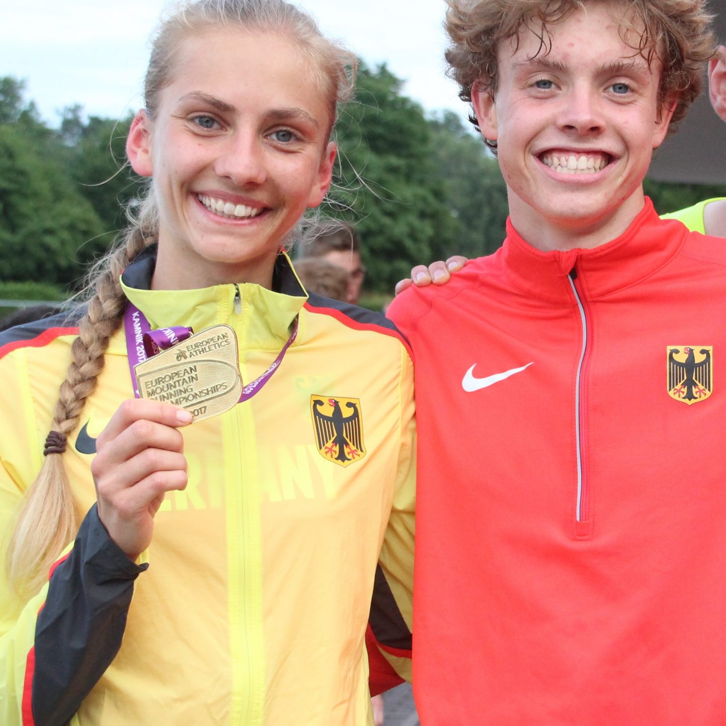 Lisa Oed und Julius Hild Deutschland-Cup-Sieger