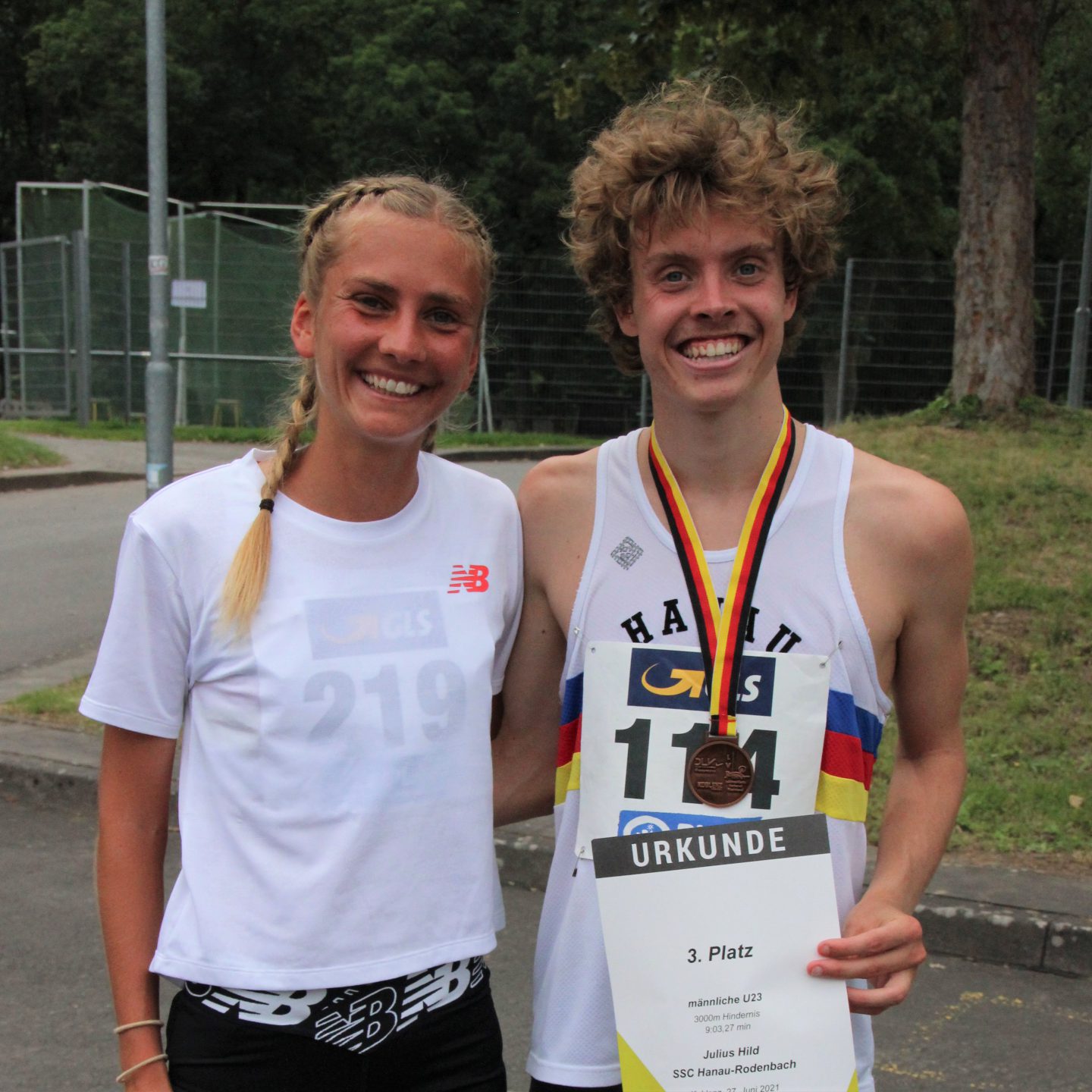 Bronze für Lisa Oed und Julius Hild bei U23-DM