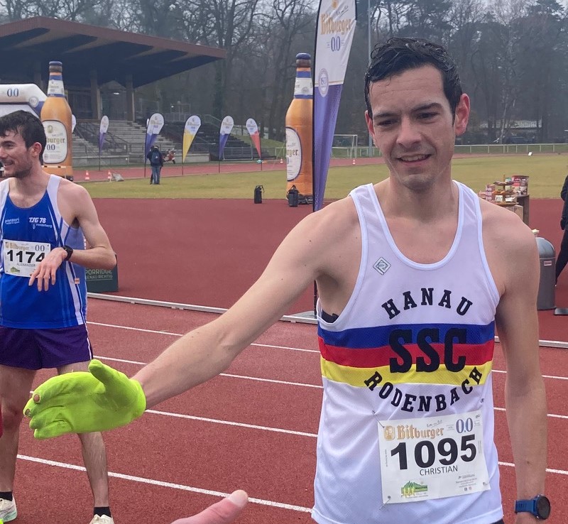 Christian Bock mit Halbmarathon-Bestzeit beim SSC-Einstand – 1:10:52 Stunden!