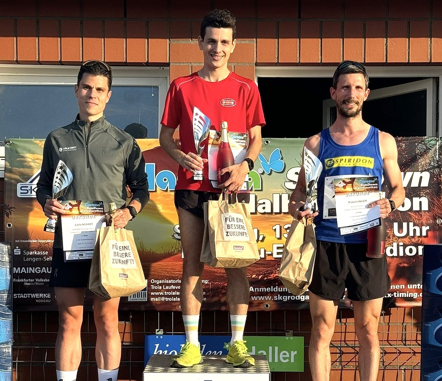Fabian Sposato mit Bestzeit zum Halbmarathon-Sieg!