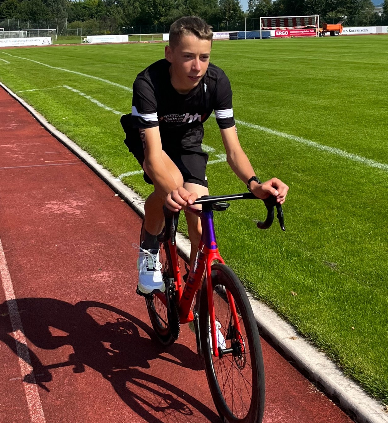 Christian Ache Deutscher Vizemeister im Triathlon der Jugend