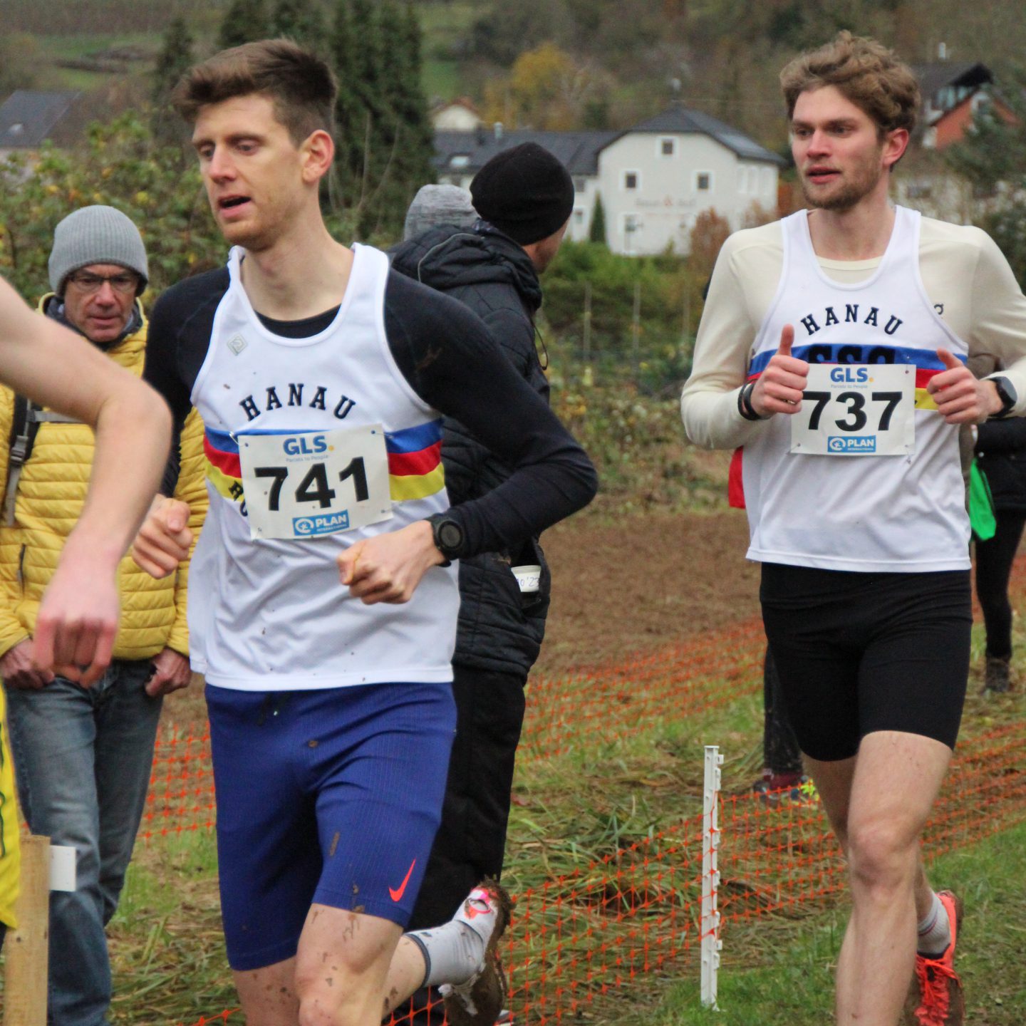 David Johnson mit Rückenwind zum Marathon