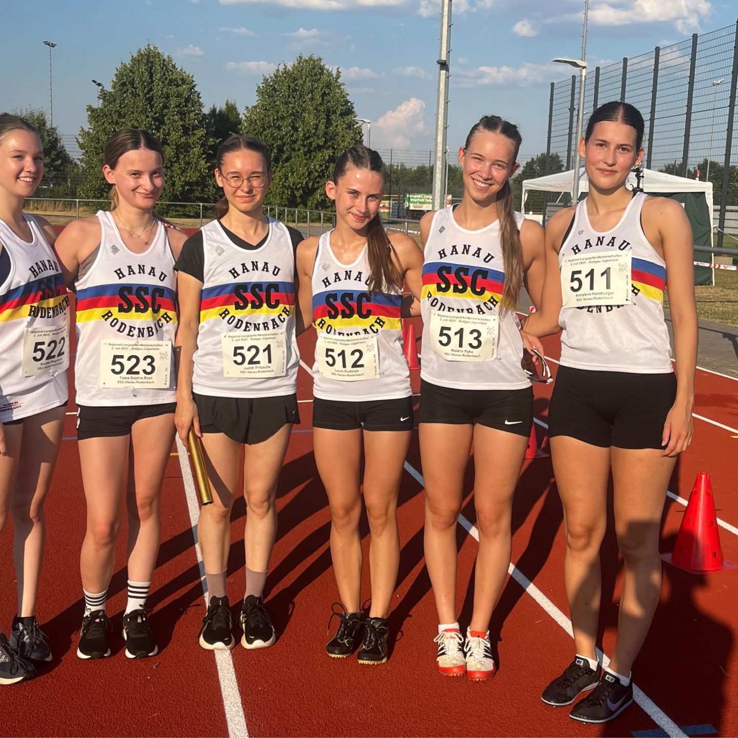Staffelmeisterschaften mit U20-Regionaltiteln für SSC