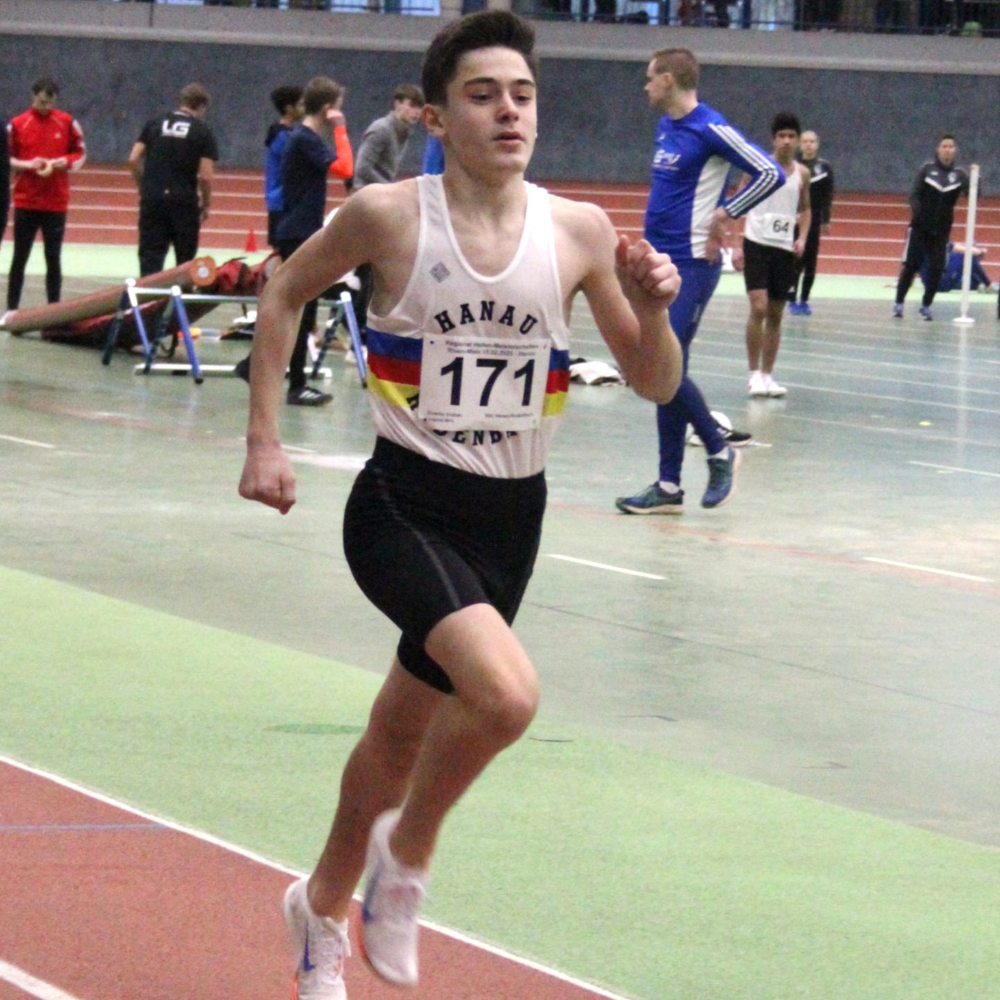 Zinedin Vrabac mit Bestzeit