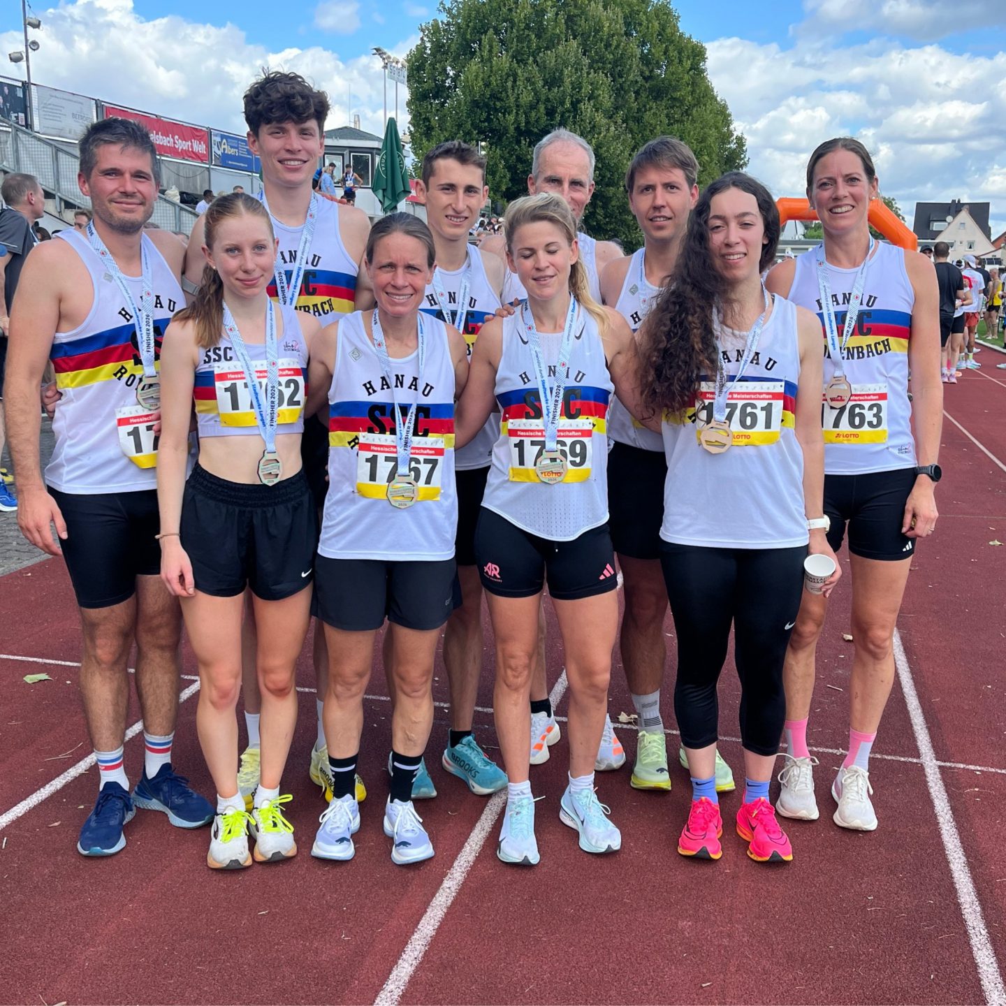 SSC-Teams dominieren Hessenmeisterschaft im Halbmarathonlauf